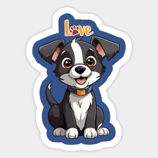 Cute puppy #1 Sticker